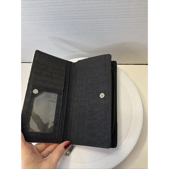 Corgi‎ in Space Zip Around Wallet Wristlet Planetary Spaceship Rocket Cute - Picture 3 of 4